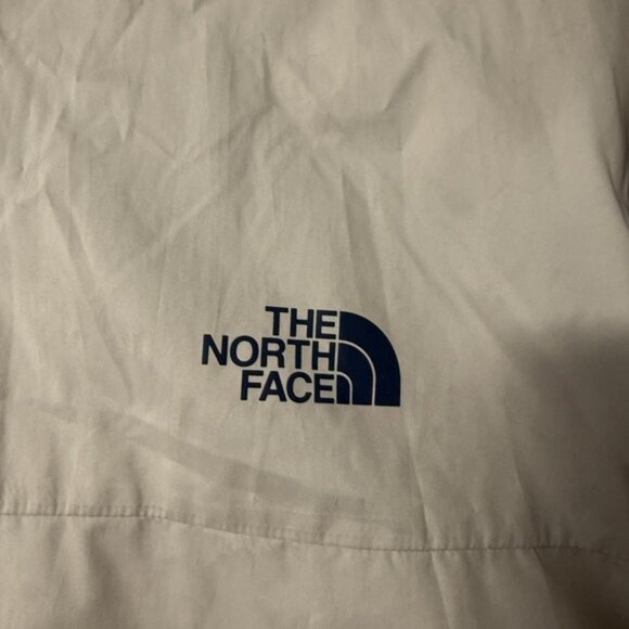 The North Face Jester Water Repellent Reversible Jacket L Blue Tan Quilted - Picture 11 of 16